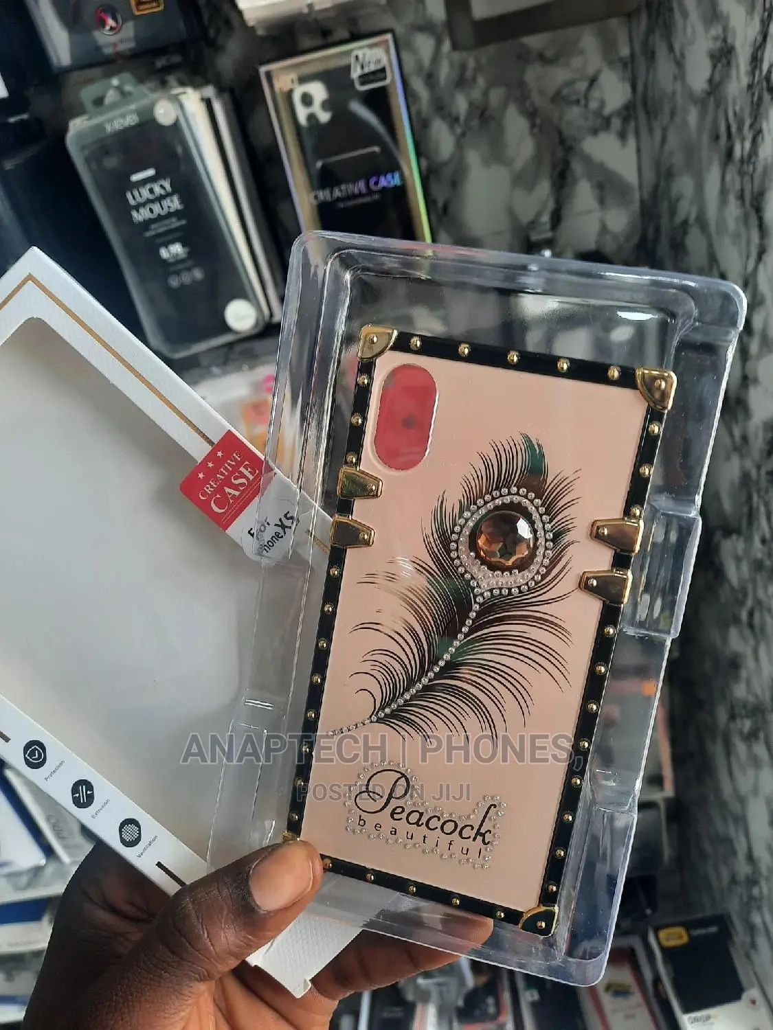 iPhone Xs Cases / iPhone Xs Peacook Beautiful Case