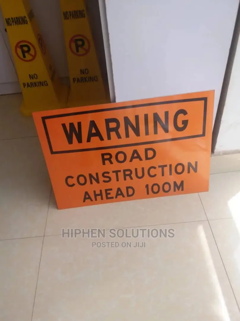 Motorist Safety Road Construction Sign