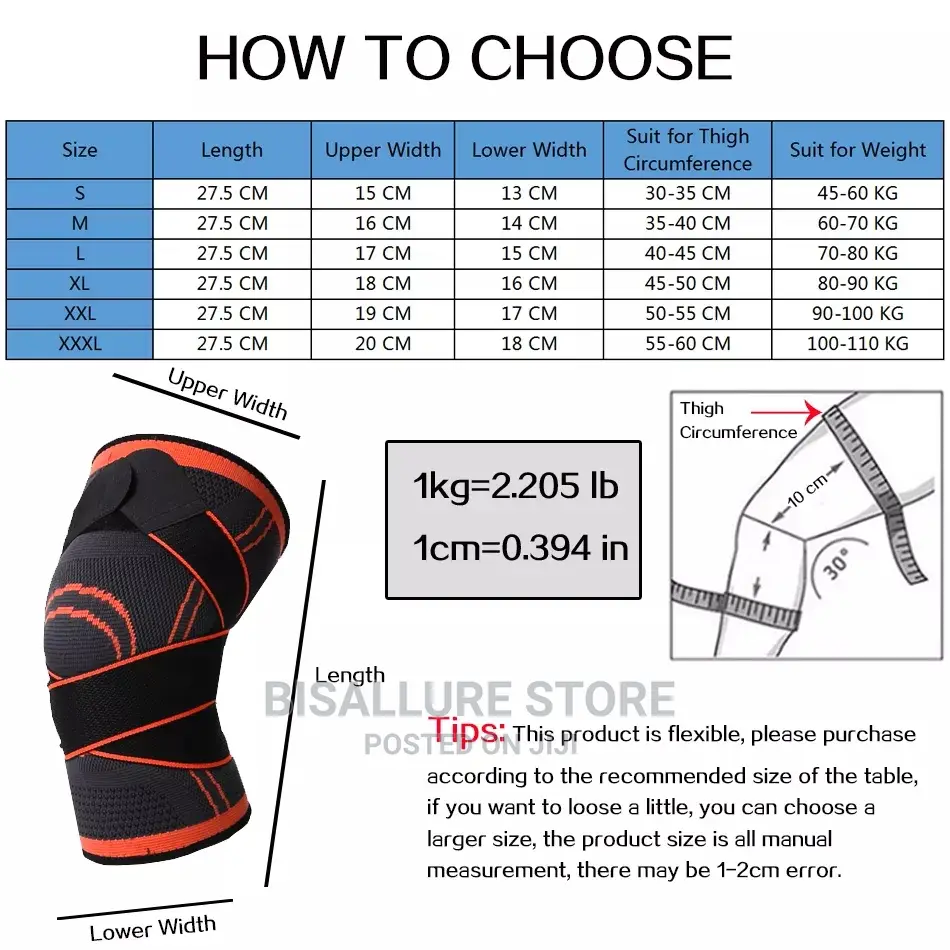 Adjustable Compression Knee Support