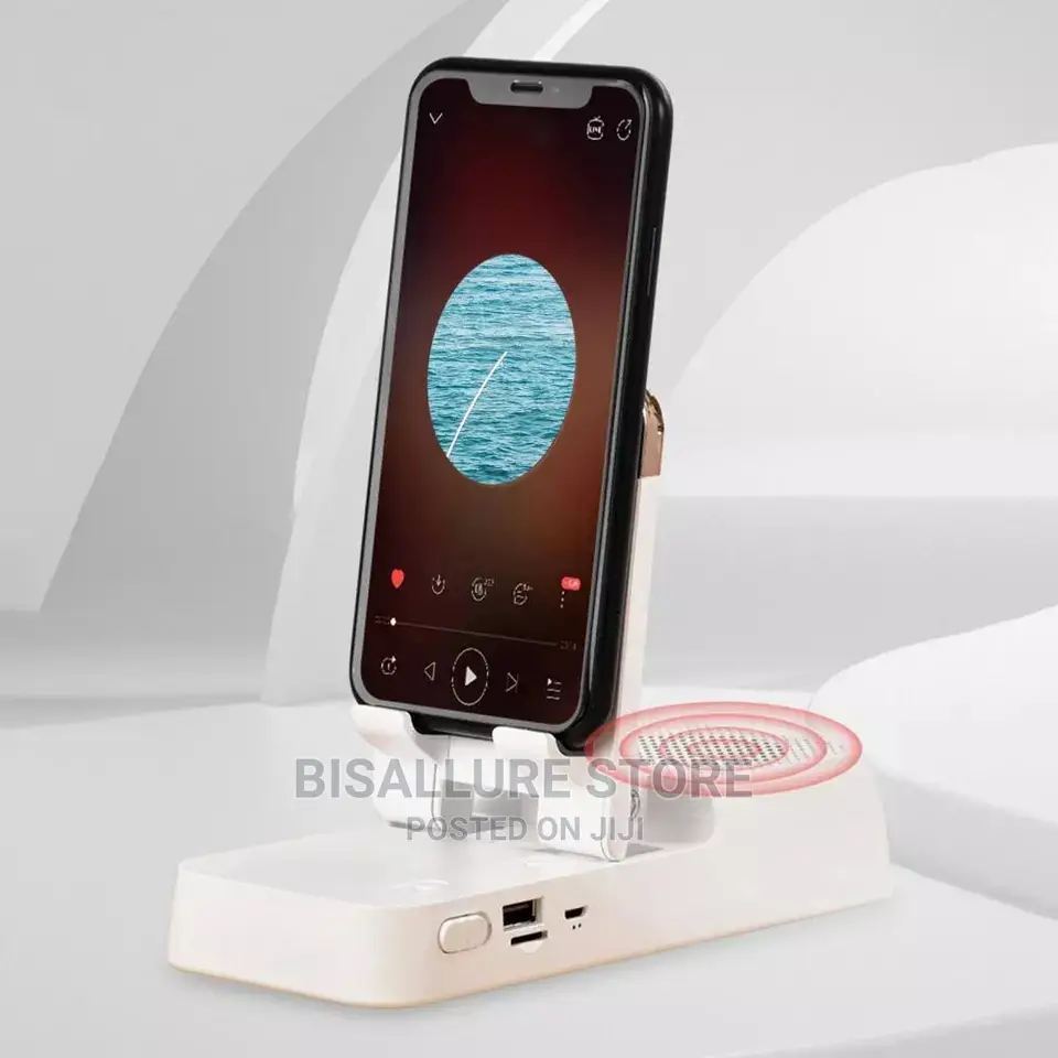 Phone Bracket Holder And Bluetooth Speaker