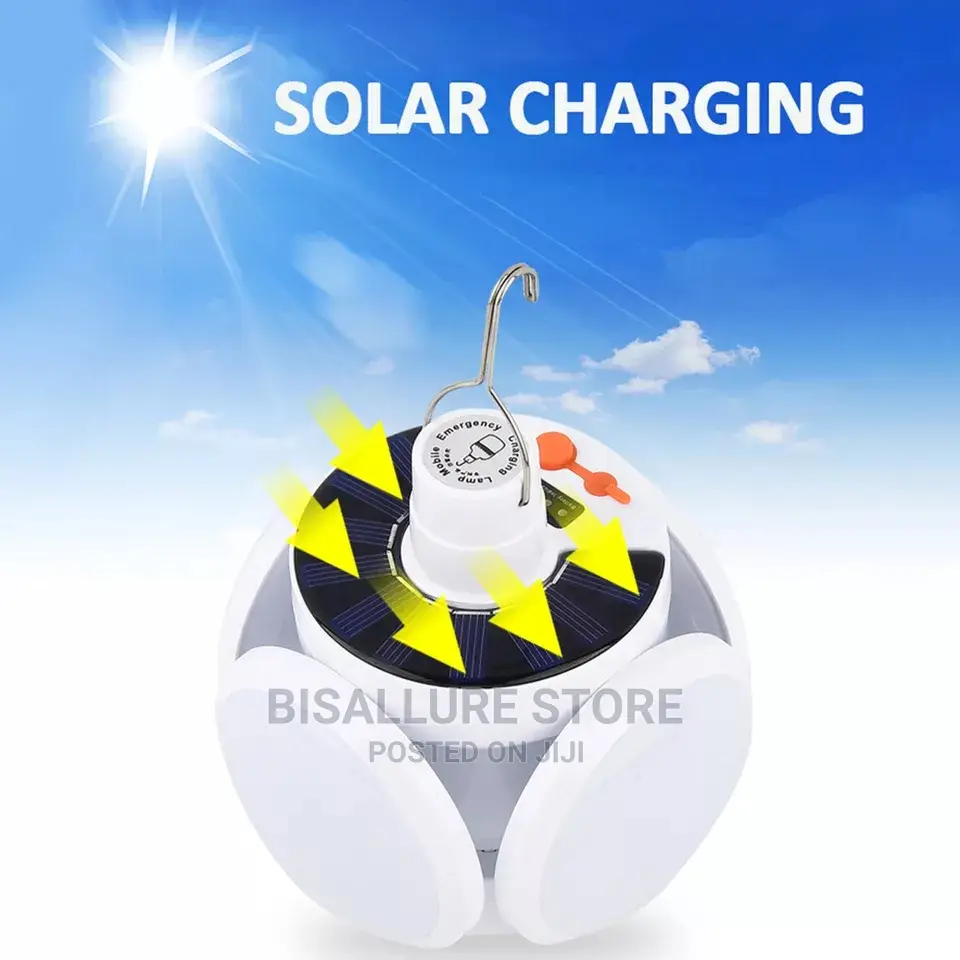 Solar Emergency Rechargeable Lamp