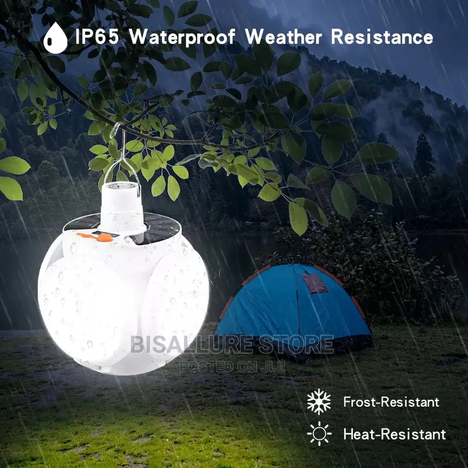 Solar Emergency Rechargeable Lamp