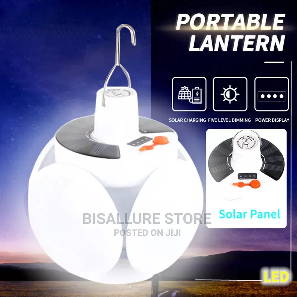 Solar Emergency Rechargeable Lamp
