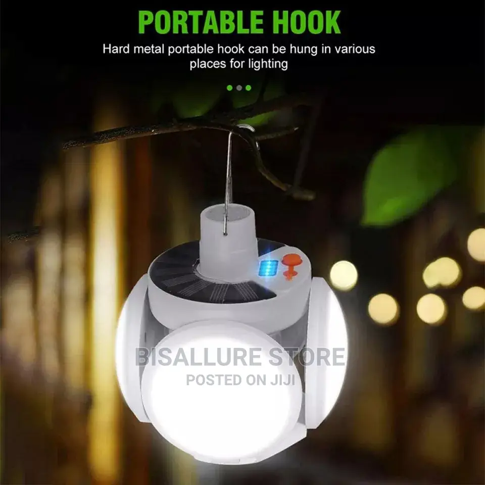 Solar Emergency Rechargeable Lamp