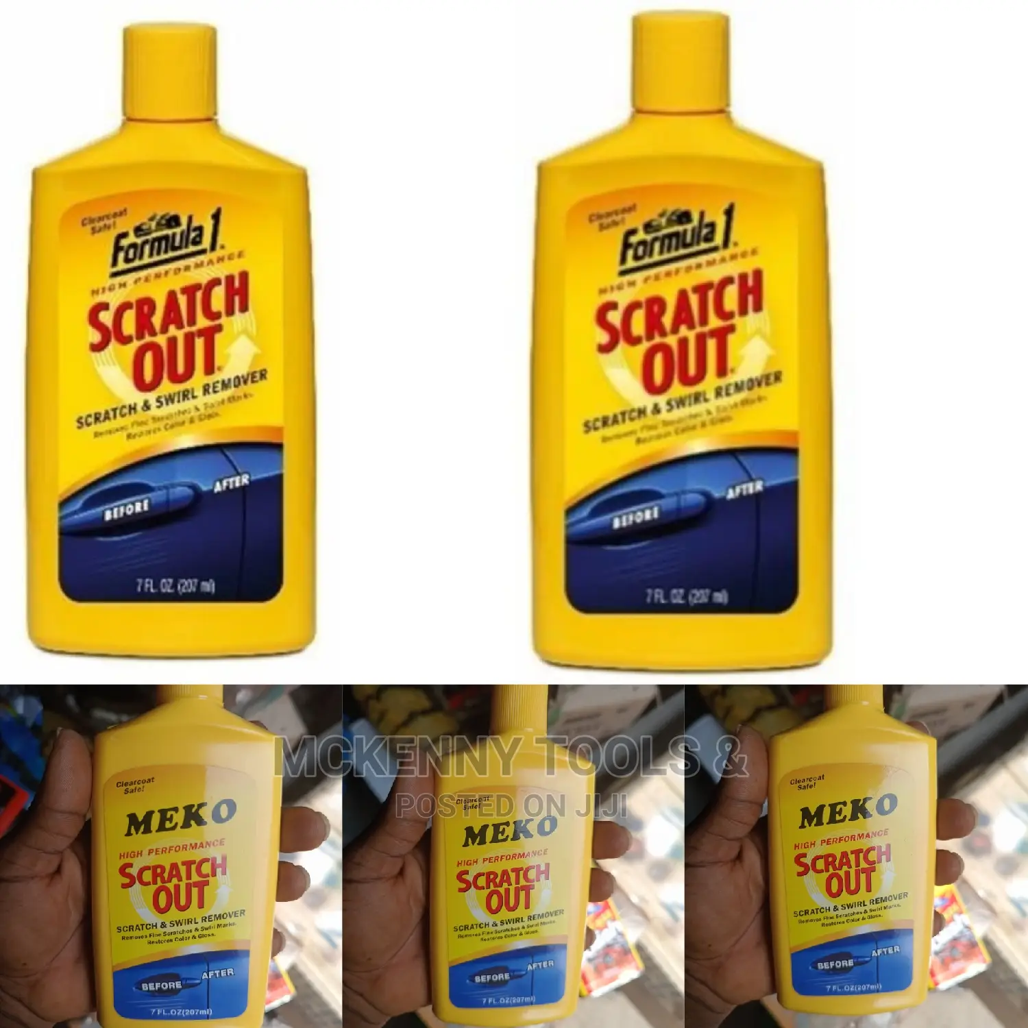 Meko High Performance Scratch and Swirl Remover - 207ml