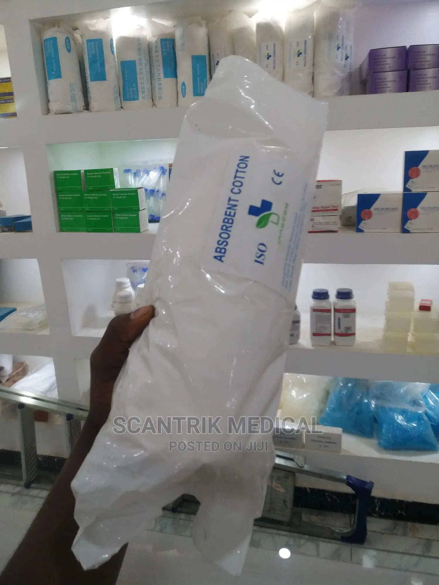Quality Absorbent Cotton Wool Roll, for Clinical, Hospital