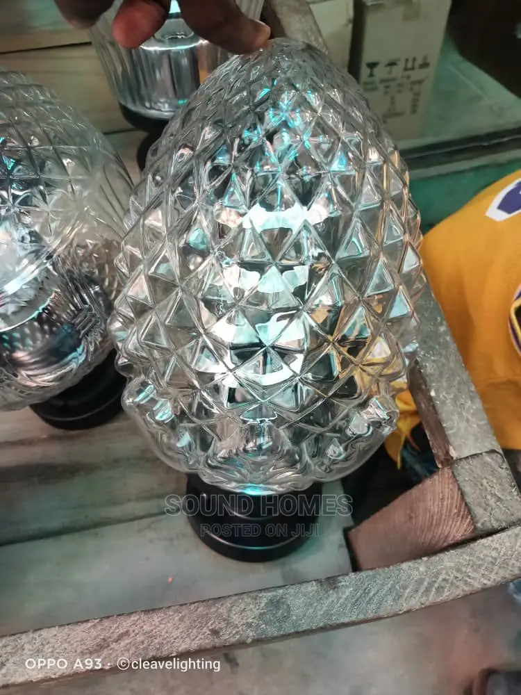 Plastic Transparent Standing Gate Lamp (Designs in Pics)