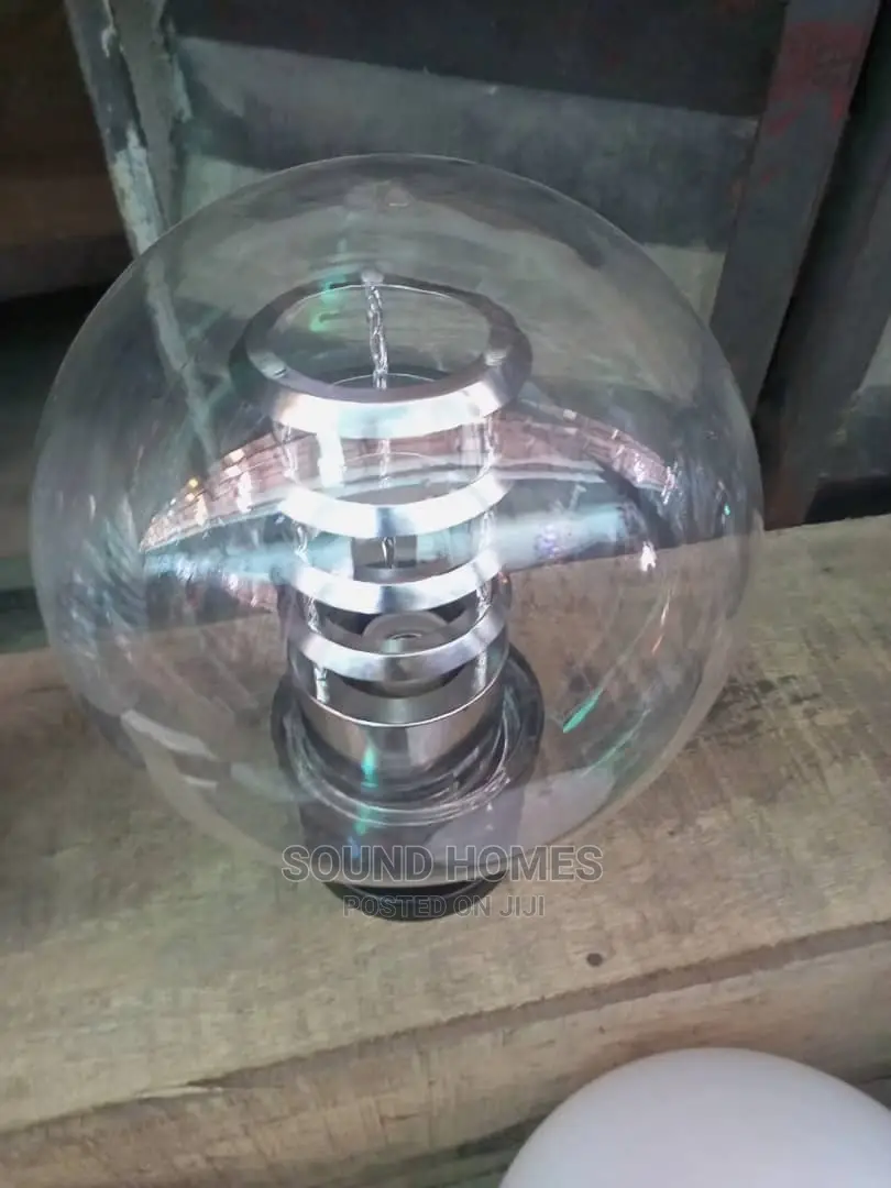 Plastic Transparent Standing Gate Lamp (Designs in Pics)