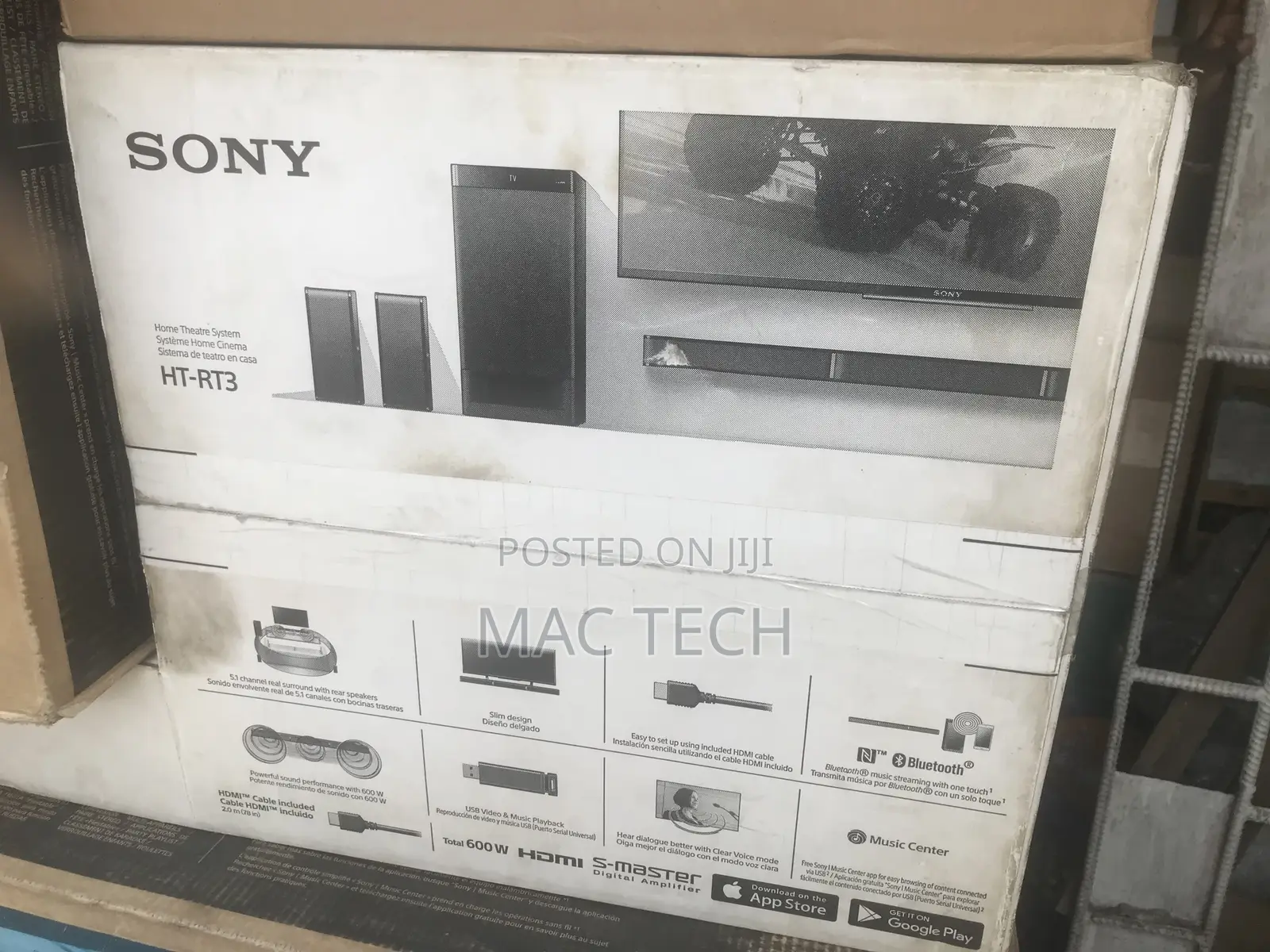 Sony Sound Bar. RT3