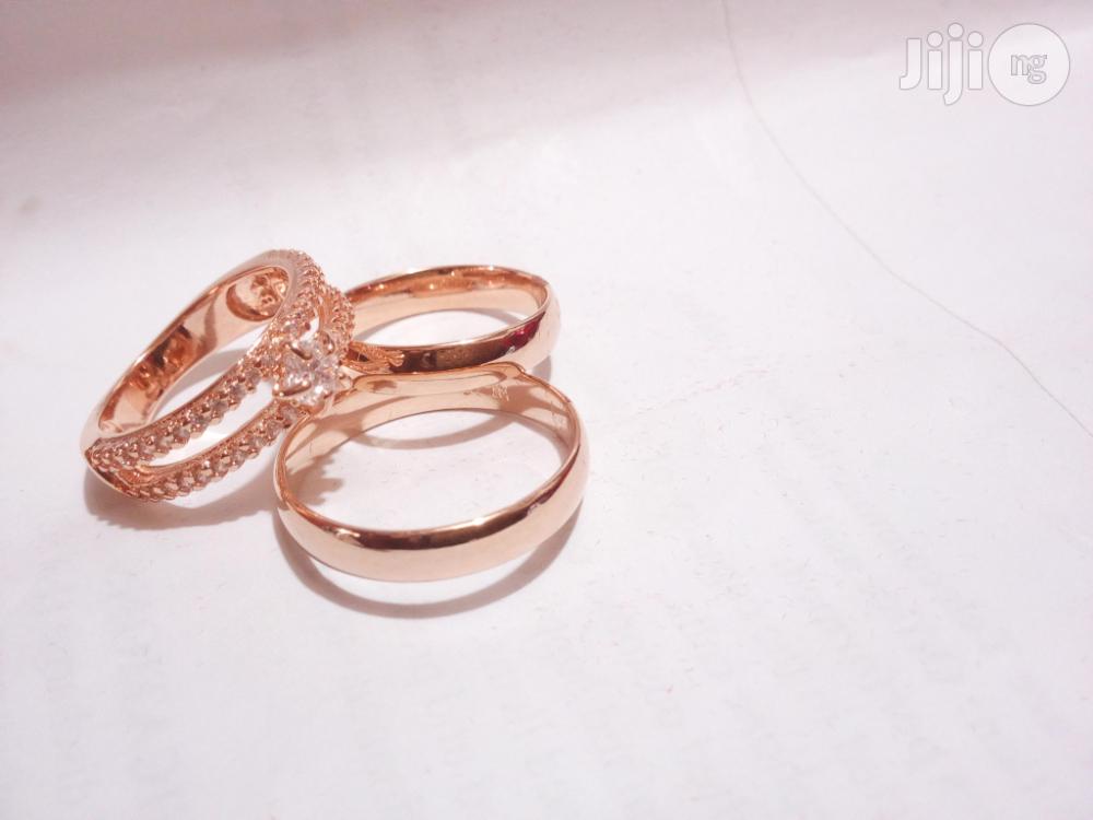 Brand New Romania Rose Gold Wedding Ring 211 in All Sizes
