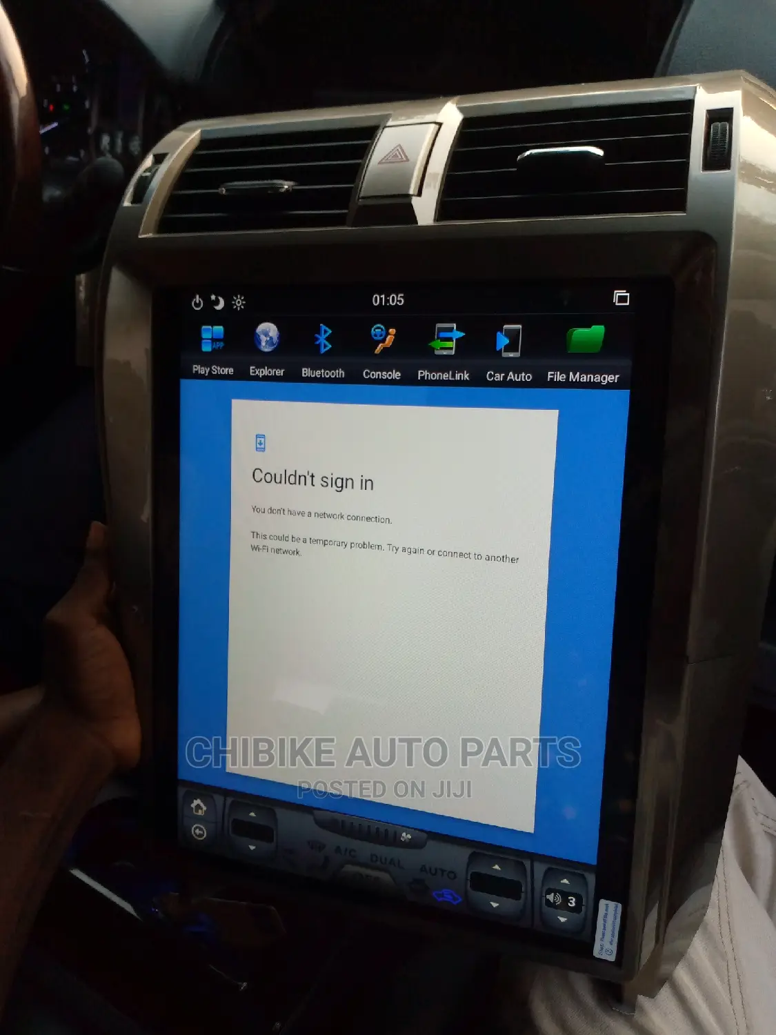 Lexus GX460 Android Navigation Audio System.