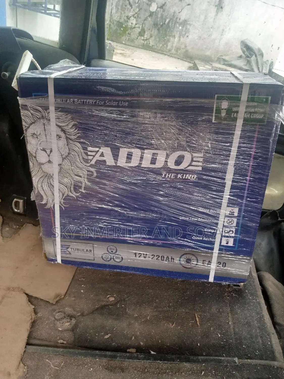 220ah Addo Tubular Battery