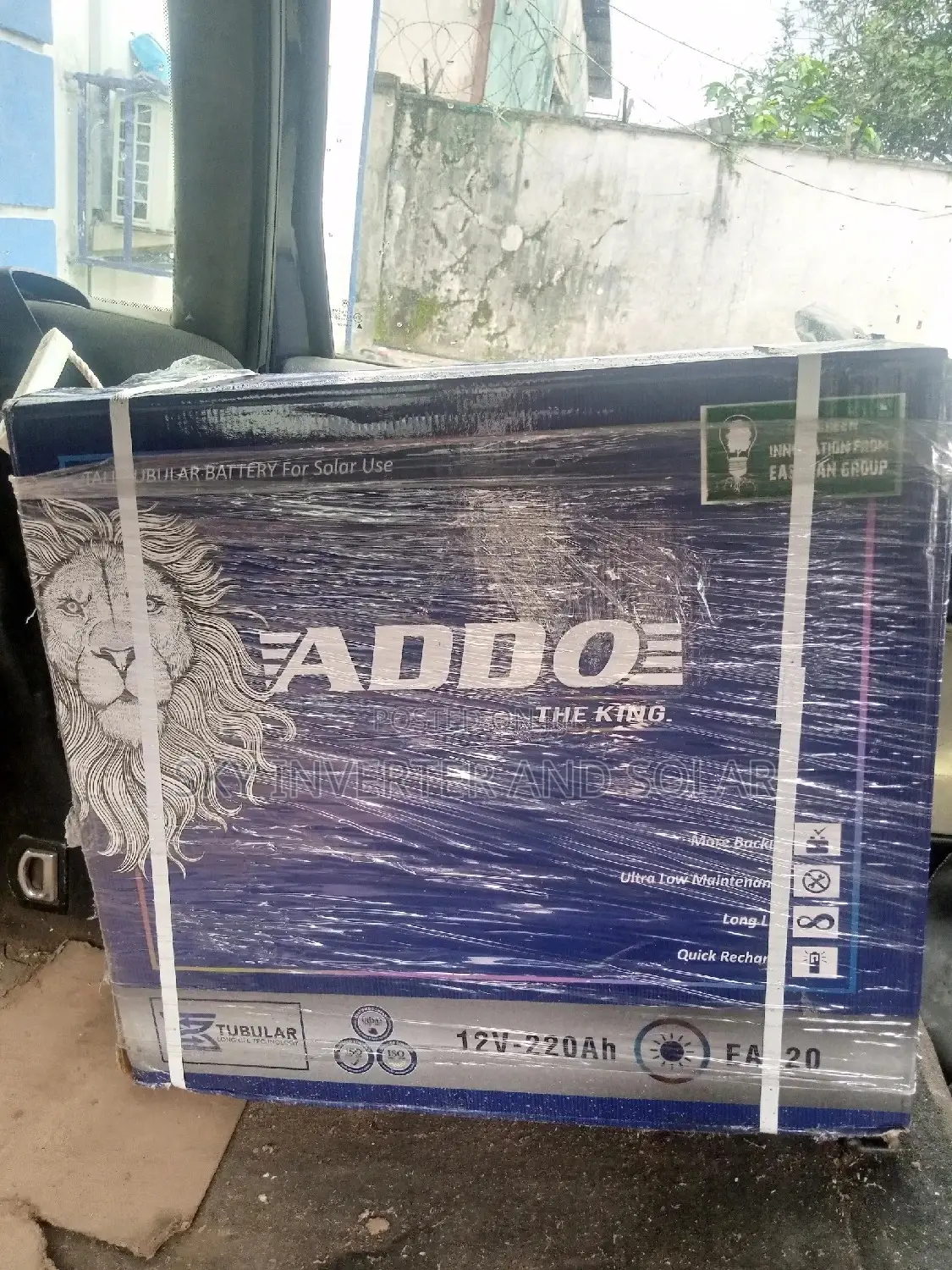 220ah Addo Tubular Battery