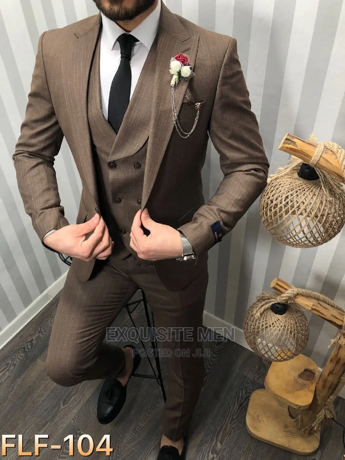 Mario Bosso Turkish Men's Suit