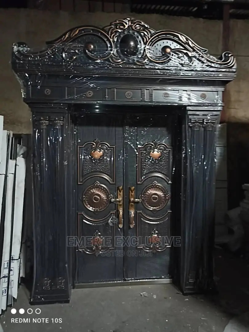 5ft Extra Height Copper Door With Ark and Pillars