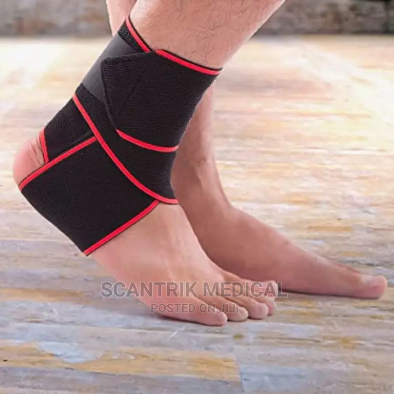 Adjustable Elastic Ankle Support Pads to Protect