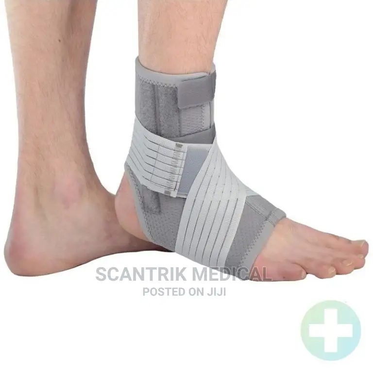 Ankle Support Compression Brace for Injuries, Pain Relief,