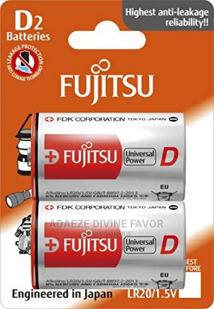 Fujitsu D2 Batteries