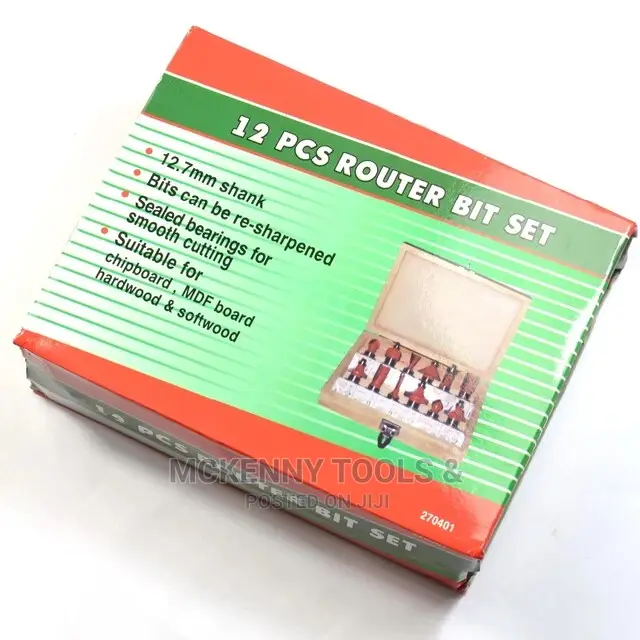 1/2" Shank Router Bitw for Wood Tungsten Carbide Woodworking