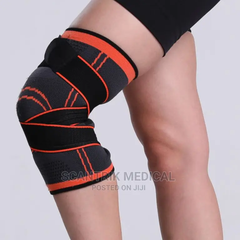 Stretch High Elastic Leg Rest Tight Adjustable Knee Support