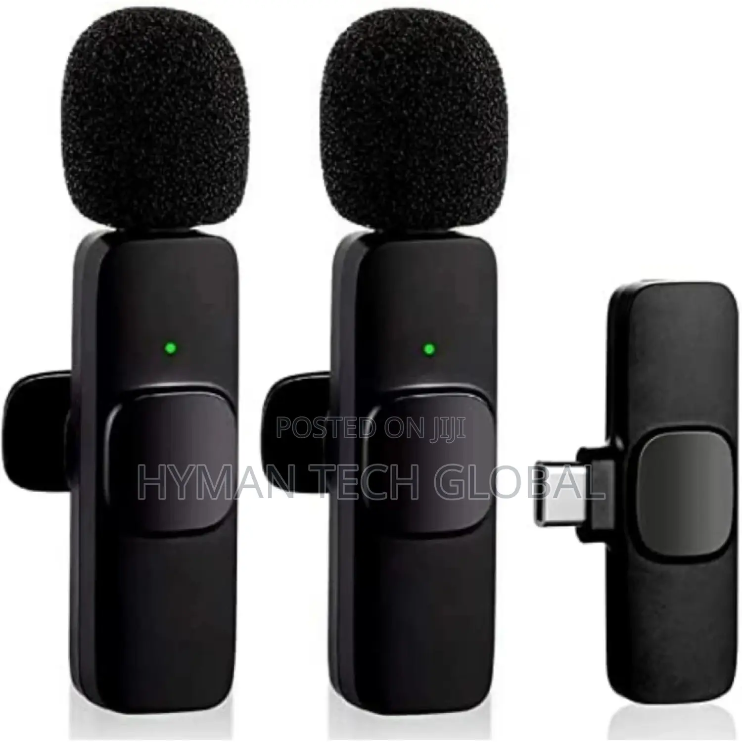 Dual Wireless Mic Type-C Mic