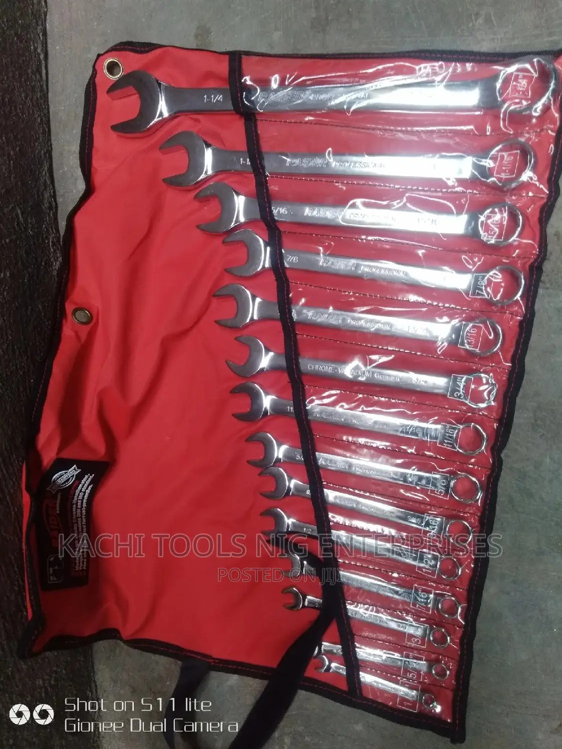 Original Imperial Combination Spanner Wrench Set