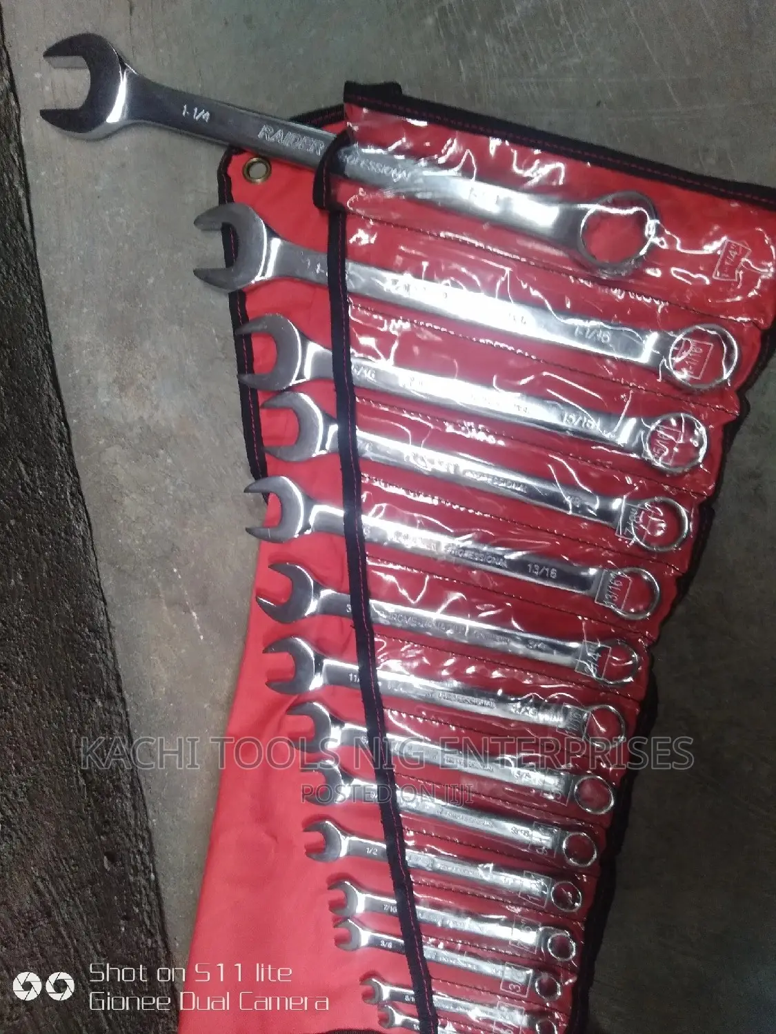 Original Imperial Combination Spanner Wrench Set