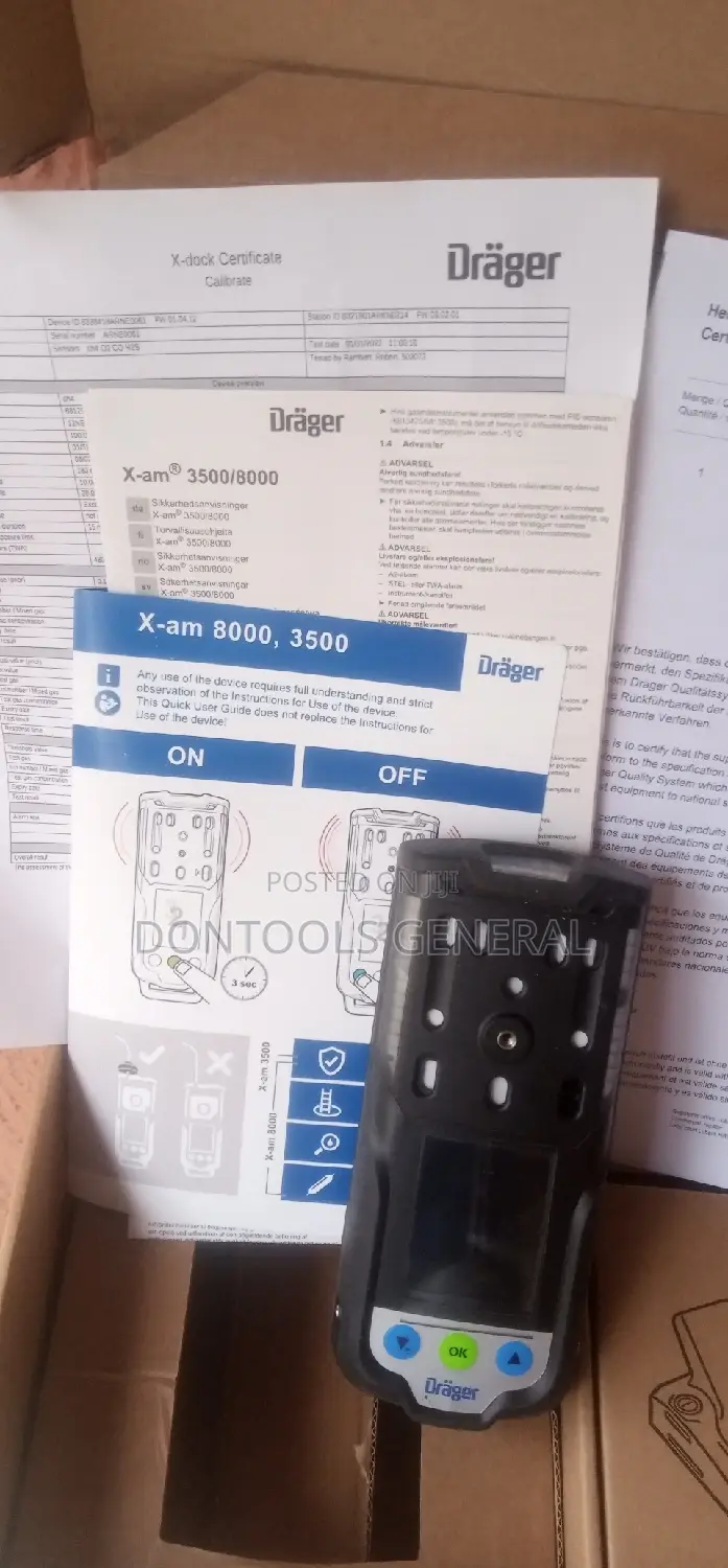 Draeger 8328419, X-Am 3500 Ex, O2, CO LC, H2S LC + PS