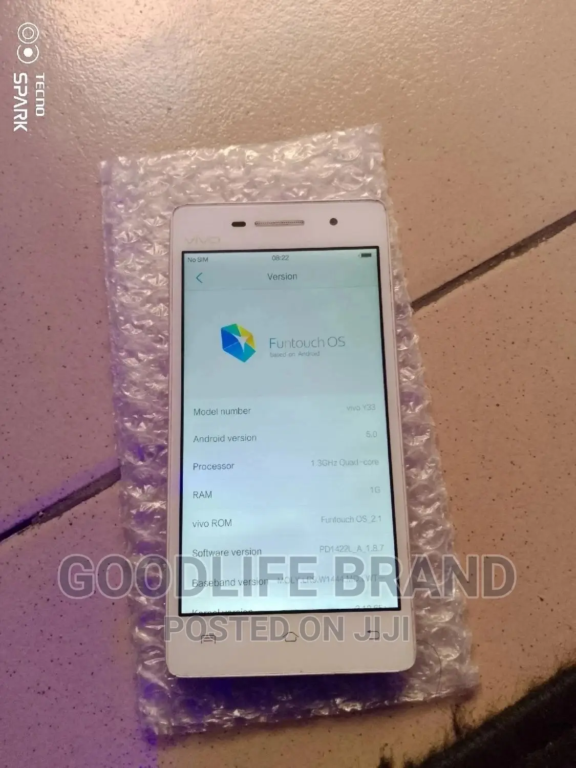 New Vivo Y12 32 GB White