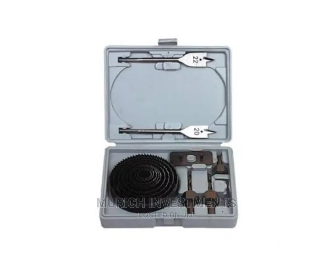Hole Saw Set Drill Bit Cutter Wood, Plasterboard , PVC