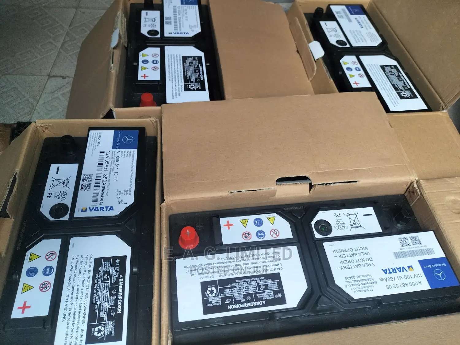Mercedes Benz Original Battery 95/100ah