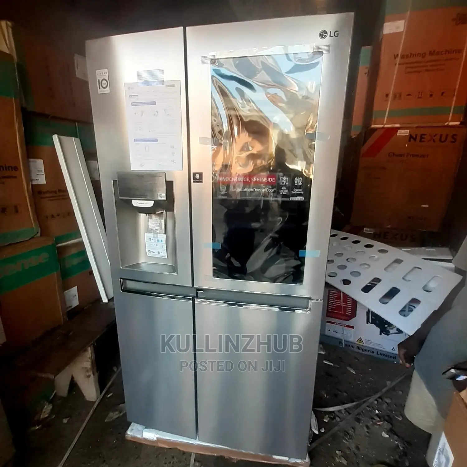 Lg Door In Door Refrigerator 688l Water Dispenser-247 Csav