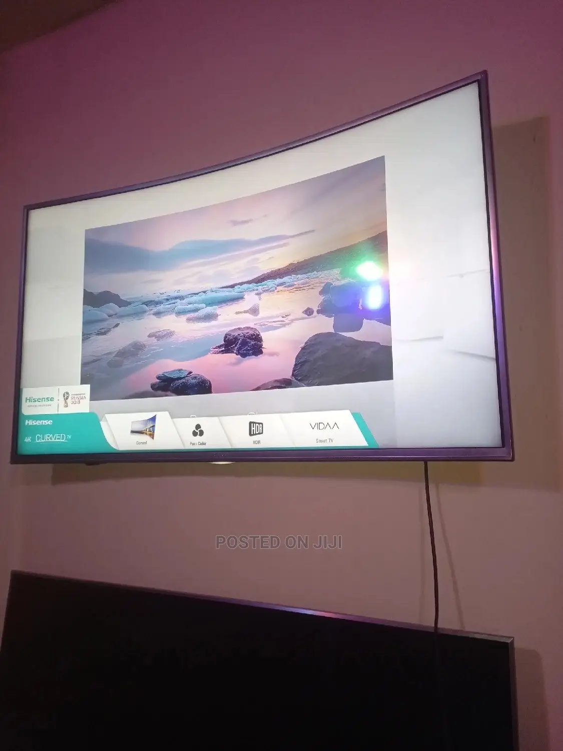 UK Used 49/50 Inches Hisense Curve Smart TV