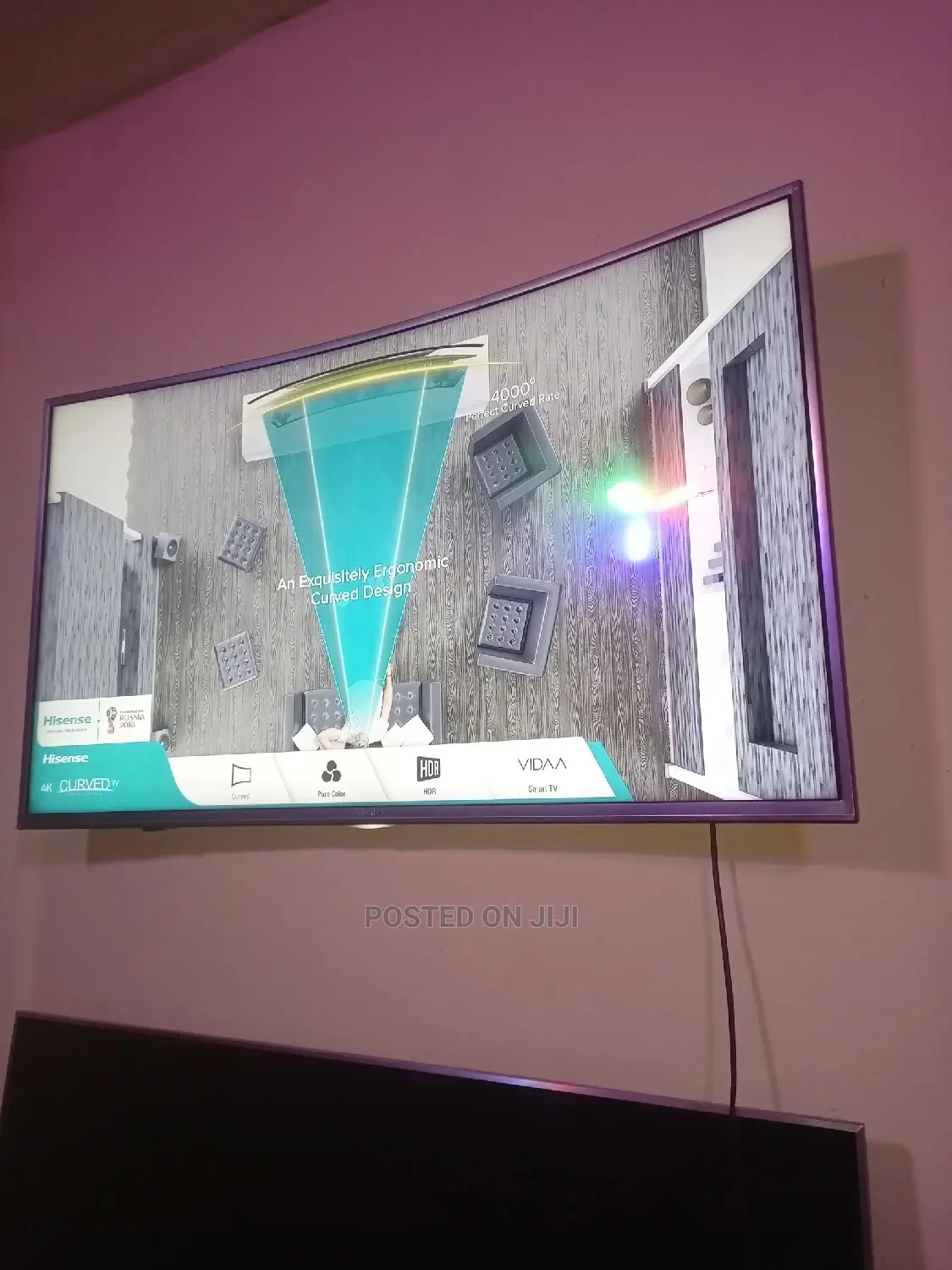 UK Used 49/50 Inches Hisense Curve Smart TV