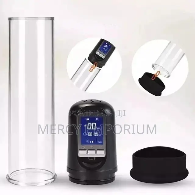 Electronic,Electric Rechargeable Penis Enlargement LCD Pump