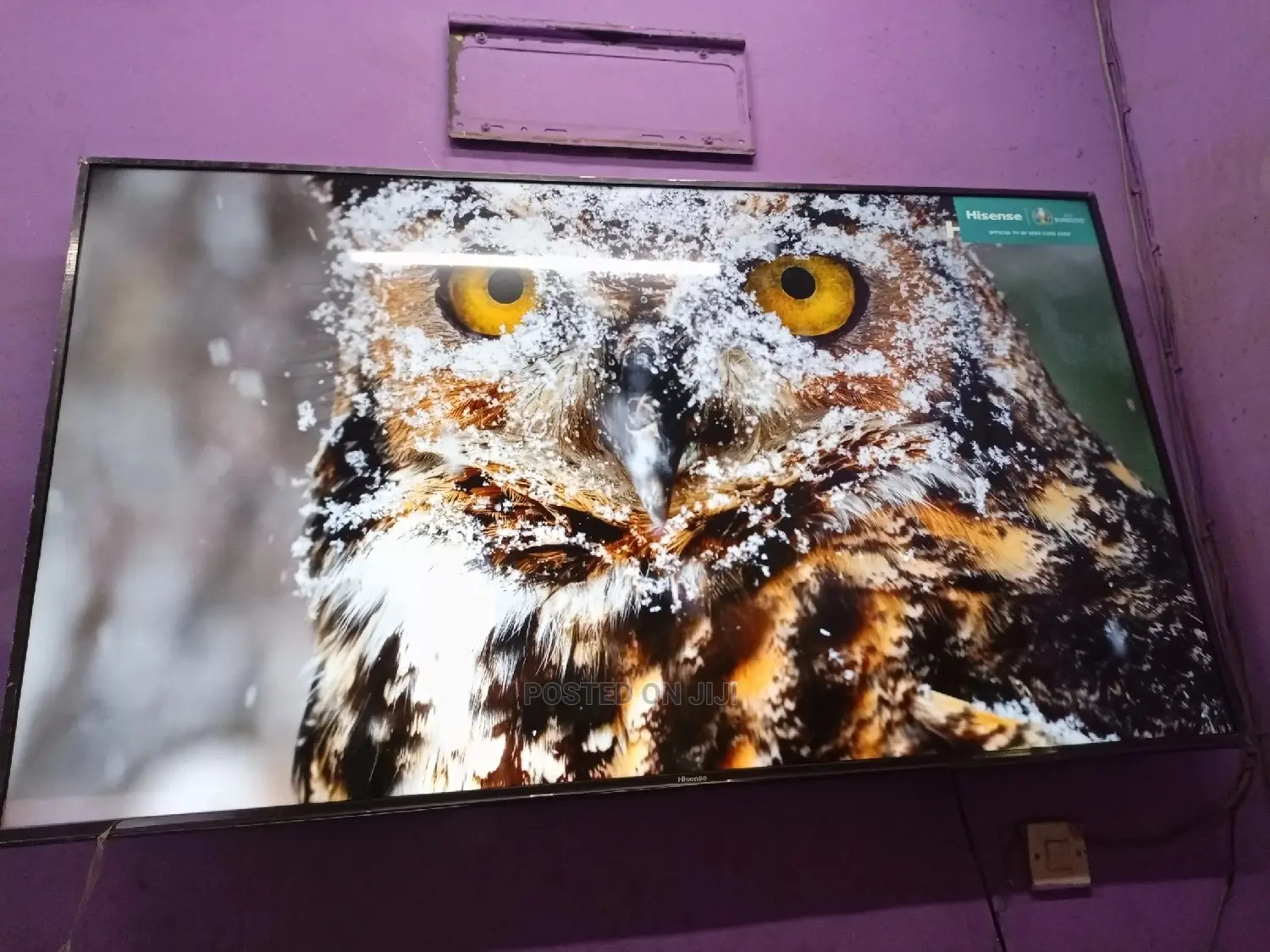 UK Used 65” Hisense Uhd 4K Smart TV